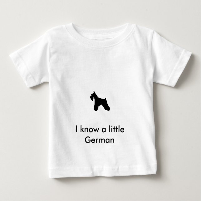 Miniature Schnauzer Infant TShirt (Front)