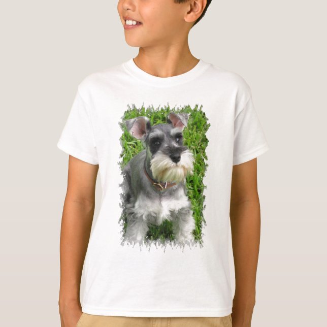 Miniature Schnauzer Kid's T-Shirt (Front)