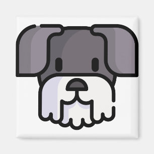 Miniature Schnauzer Magnet