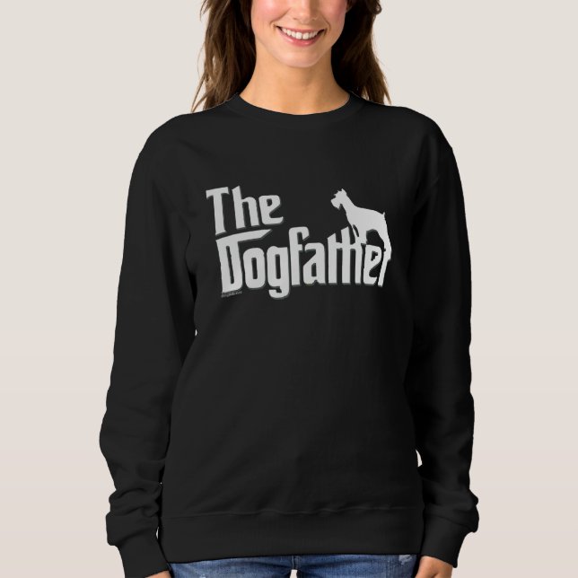 Miniature Schnauzer   Miniature Schnauzer dad Sweatshirt (Front)