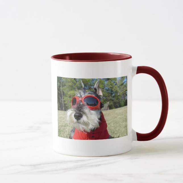 Miniature Schnauzer Mug (Right)