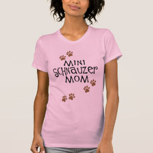 Miniature Schnauzer Mum T-Shirt