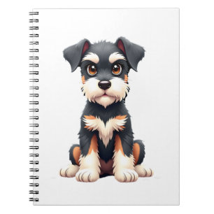 Miniature Schnauzer Puppy (1) Notebook