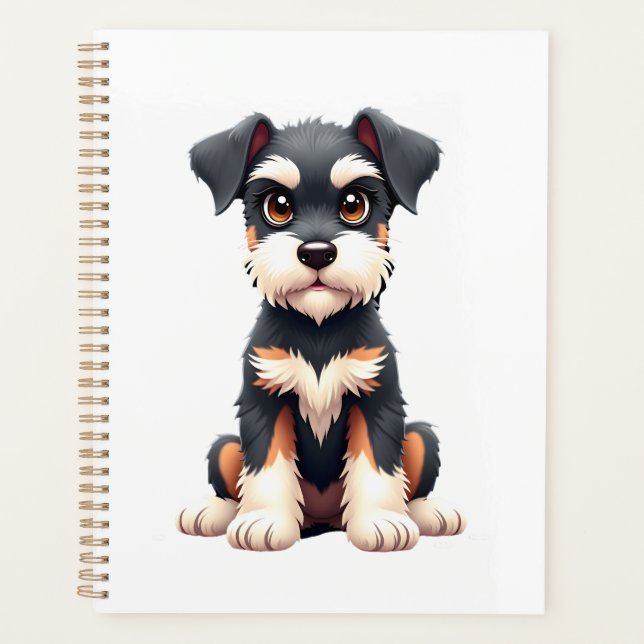 Miniature Schnauzer Puppy  (1) Planner (Front)