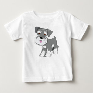 Miniature Schnauzer Puppy Baby T-Shirt