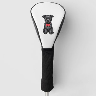 Miniature Schnauzer puppy Golf Head Cover