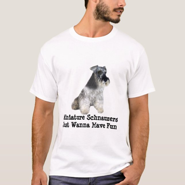 Miniature Schnauzer Shirt (Front)