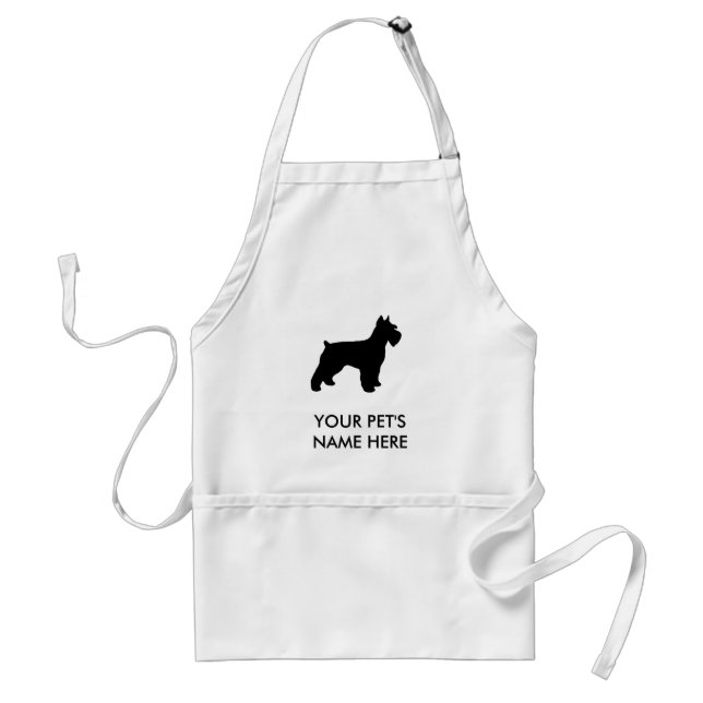 Miniature Schnauzer Standard Apron (Front)