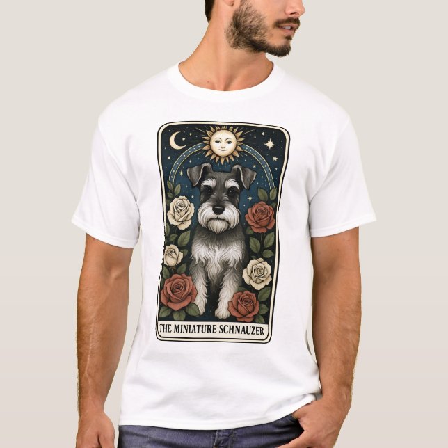 Miniature Schnauzer T-Shirt (Front)
