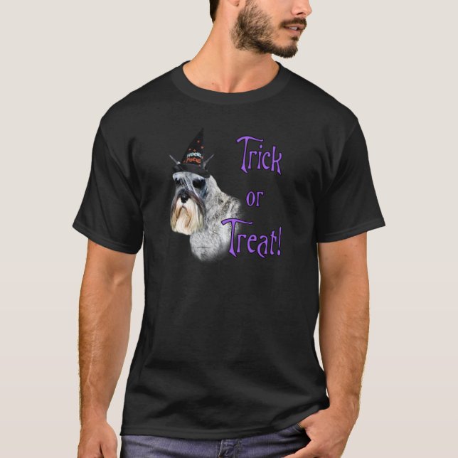 Miniature Schnauzer Trick T-Shirt (Front)