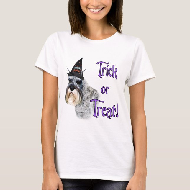 Miniature Schnauzer Trick T-Shirt (Front)