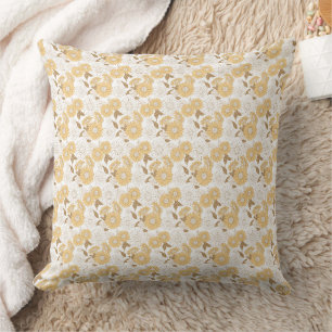 Miniature Sunflowers Pattern Cushion