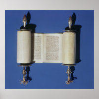 Miniature Torah Scroll, 1765