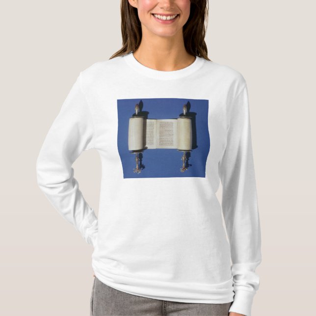 Miniature Torah Scroll, 1765 T-Shirt (Front)
