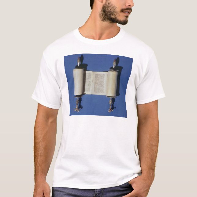 Miniature Torah Scroll, 1765 T-Shirt (Front)