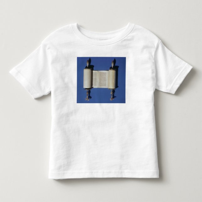 Miniature Torah Scroll, 1765 Toddler T-Shirt (Front)