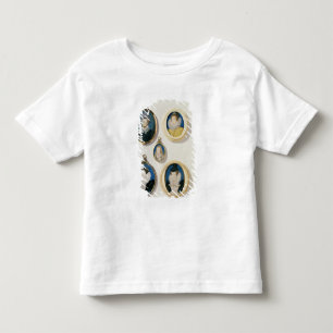 Miniatures, from L to R, T to B: Man with a Hand f Toddler T-Shirt