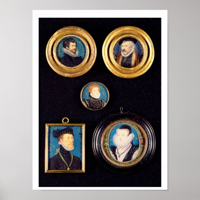 Miniatures of Hilliard's Father and Mother, self p Poster (Front)