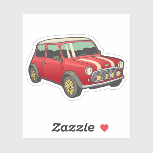 Minicar classic car vintage (Sheet)
