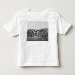 Miniconjou with White Soldiers Toddler T-Shirt