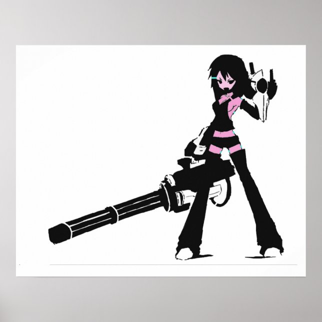 Minigun lass! poster (Front)
