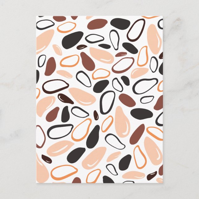 Minimal abstract holiday postcard (Front)