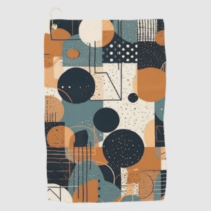 Minimal Abstract Seamless Pattern - Geometric (15) Golf Towel
