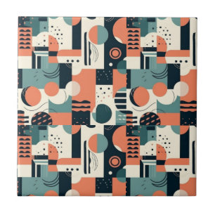 Minimal Abstract Seamless Pattern - Geometric (1) Tile