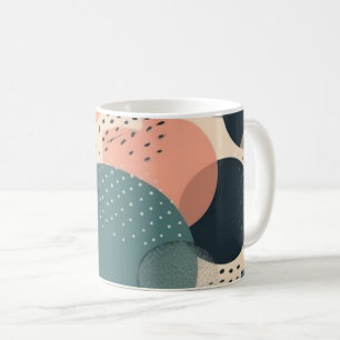 Minimal Abstract Seamless Pattern - Geometric (6) Coffee Mug