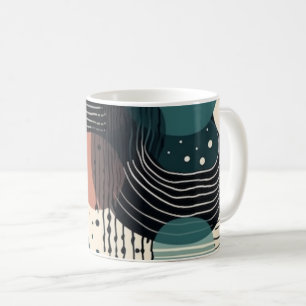 Minimal Abstract Seamless Pattern - Geometric (8) Coffee Mug