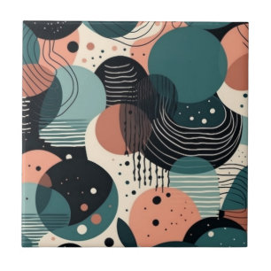 Minimal Abstract Seamless Pattern - Geometric (8) Tile