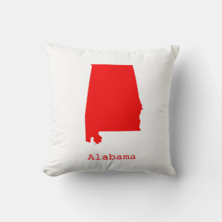 Minimal Alabama United States Cushion