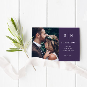 Minimal and Chic   Photo Wedding BUDGET Thank You