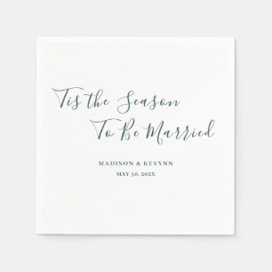 Minimal and Chic Wedding Napkins