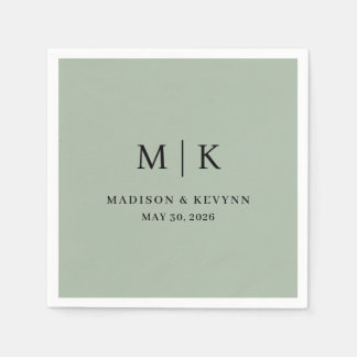 Minimal and Chic | Wedding Napkins