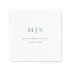 Minimal and Chic | Wedding Napkins