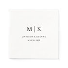 Minimal and Chic | Wedding Napkins