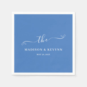 Minimal and Chic Wedding Napkins