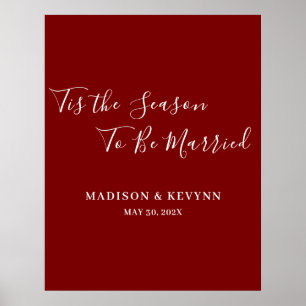 Minimal and Chic Wedding Poster