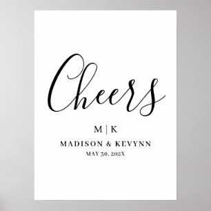 Minimal and Chic   Wedding Poster