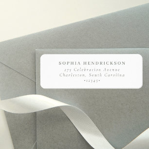 Minimal and Chic White and Sage Green