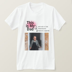 Minimal and Funny Custom Add Photo With Text  T-Shirt