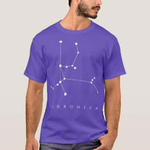Minimal Andromeda Constellation Astronomy and Spac T-Shirt