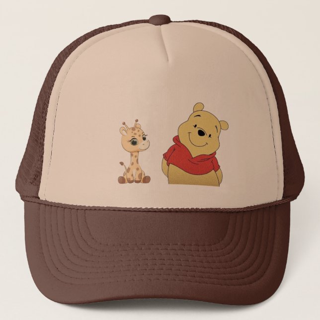 Minimal Animal Illustration Hat (Front)