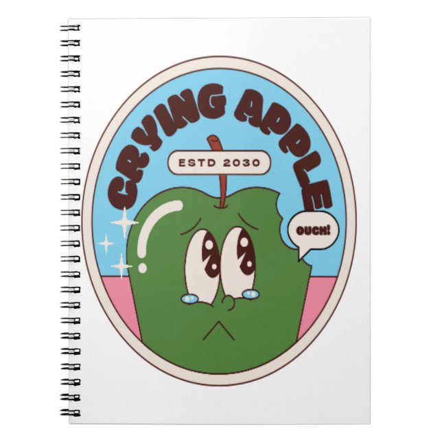 Minimal Apple-Inspired Mouse Pad Notebook (Front)