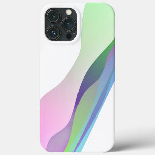 Minimal art in beautiful colours iPhone 13 pro max case