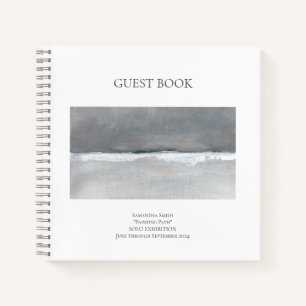 Minimal Art Show Exhibition Guest Book 