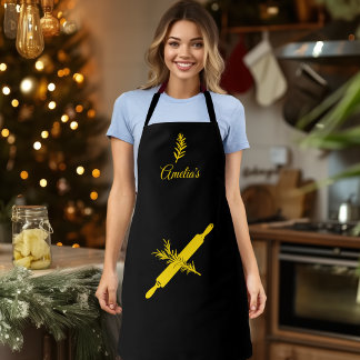 Minimal Baking Icon for Modern Home Kitchens Apron