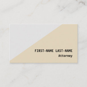 Minimal & Basic Professional Business Card
