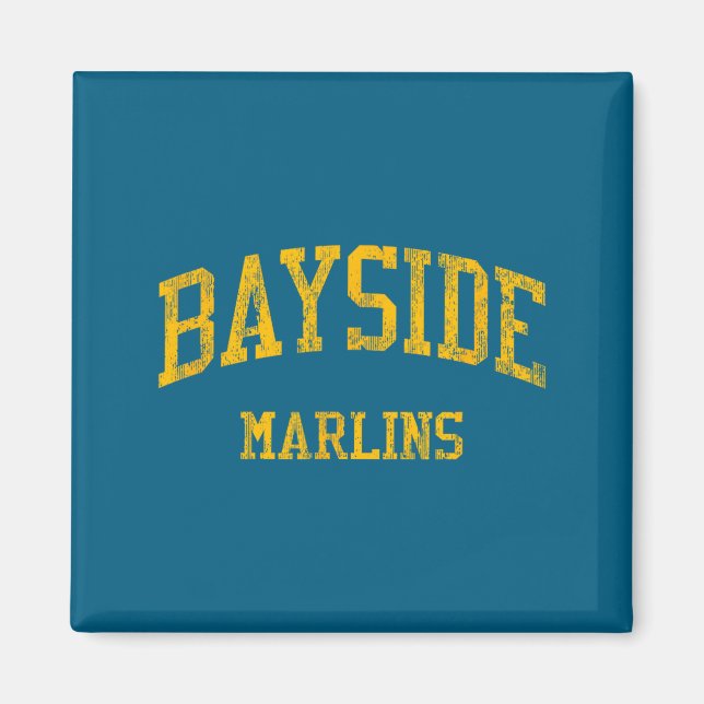 Minimal Bayside High School Hs Virginia Magnet (Front)